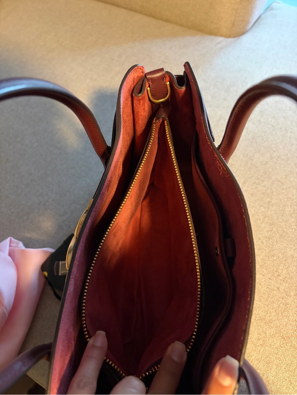 Kate Spade Maroon Bag - Picture 5 of 7